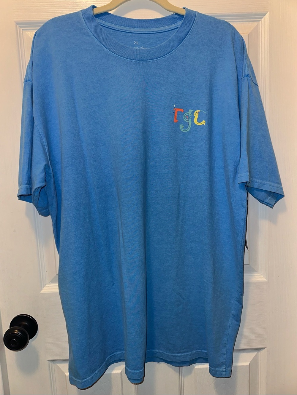 RGC Blue Short-Sleeve Graphic Crewneck T-Shirt Random Golf Club Men’s Size XL